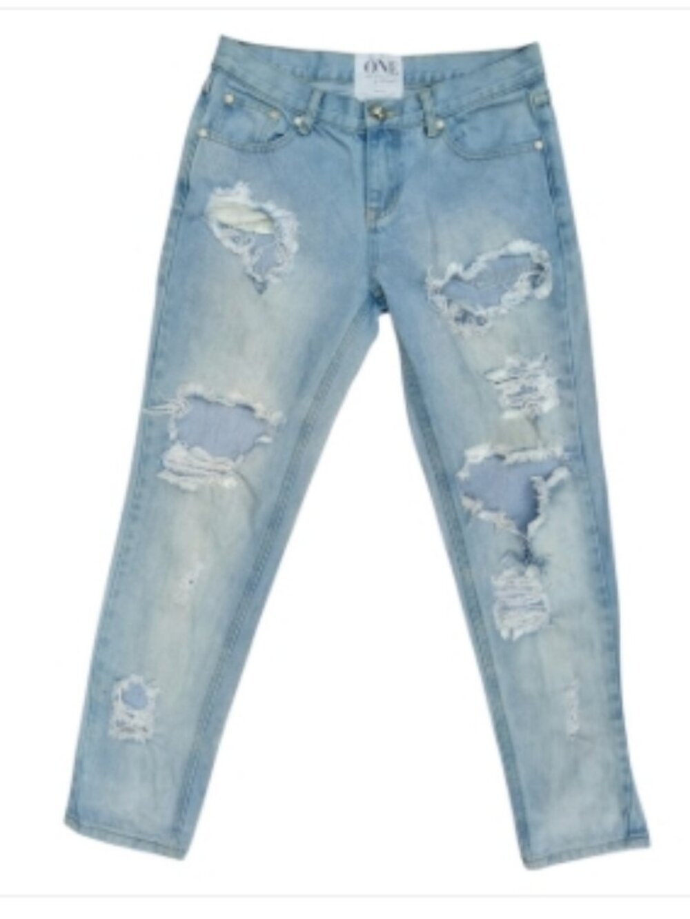 One Teaspoon Super Baggies Jeans 30 Distressed